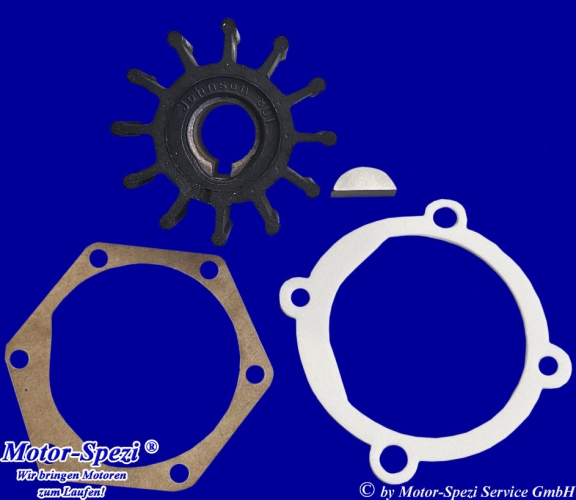 Johnson Impeller passt für Volvo Penta MD21 und AQD21, ersetzt 21951350 und 875575